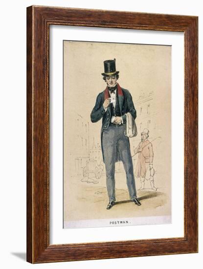 A Postman, 1855-Day & Son-Framed Giclee Print