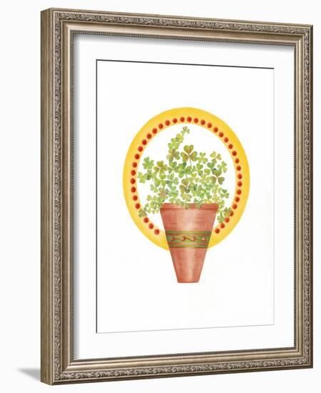 A Pot O’ Shamrocks-Deborah Kopka-Framed Giclee Print