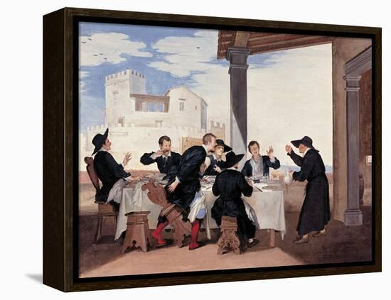 A Practical Joke by Arlotto the Parish Priest-Volterrano Franceschini-Framed Premier Image Canvas