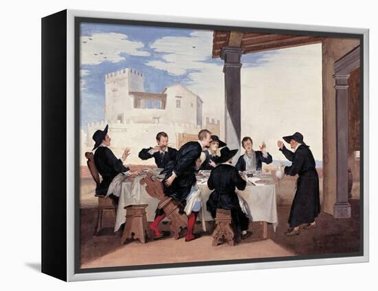 A Practical Joke by Arlotto the Parish Priest-Volterrano Franceschini-Framed Premier Image Canvas