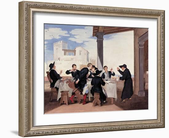 A Practical Joke by Arlotto the Parish Priest-Volterrano Franceschini-Framed Giclee Print