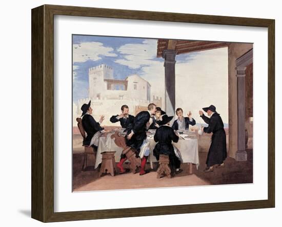 A Practical Joke by Arlotto the Parish Priest-Volterrano Franceschini-Framed Giclee Print