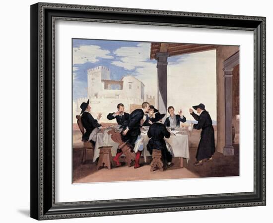 A Practical Joke by Arlotto the Parish Priest-Volterrano Franceschini-Framed Giclee Print