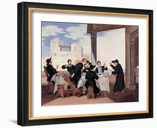A Practical Joke by Arlotto the Parish Priest-Volterrano Franceschini-Framed Giclee Print
