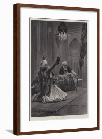 A Prayer for Revenge-Richard Caton Woodville II-Framed Giclee Print