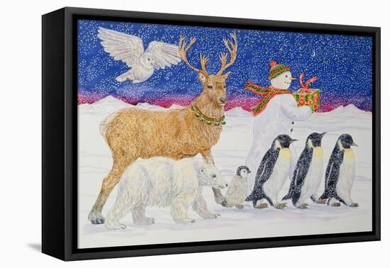 A Present for Santa-Catherine Bradbury-Framed Premier Image Canvas