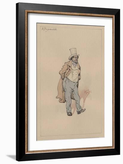 A Presidential, c.1920s-Joseph Clayton Clarke-Framed Giclee Print