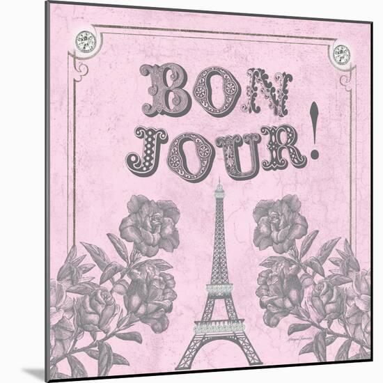 A Pretty and Pink Eiffel-Morgan Yamada-Mounted Art Print