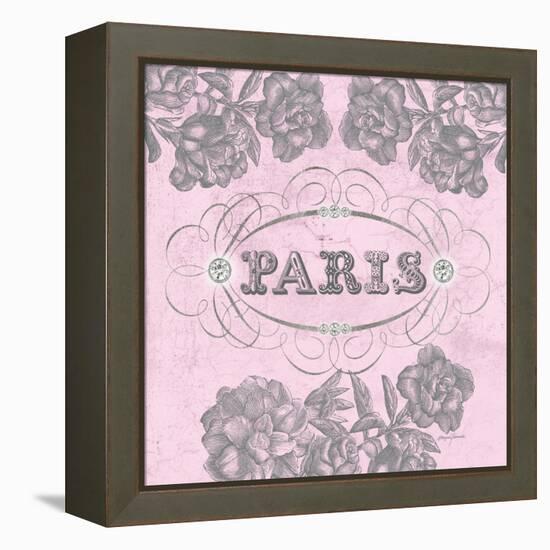 A Pretty and Pink Paris-Morgan Yamada-Framed Stretched Canvas