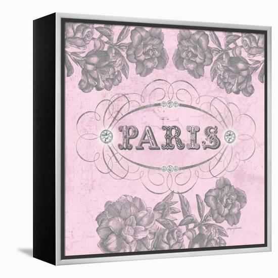 A Pretty and Pink Paris-Morgan Yamada-Framed Stretched Canvas