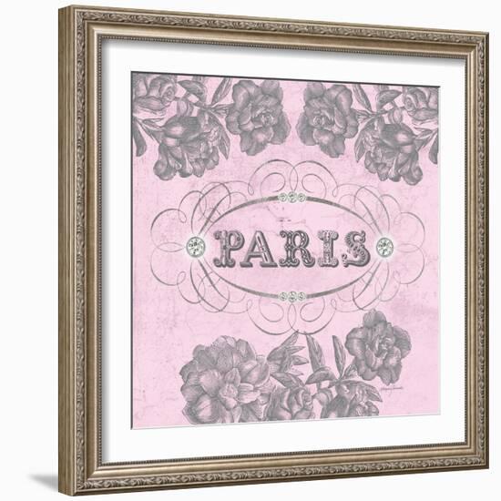 A Pretty and Pink Paris-Morgan Yamada-Framed Art Print