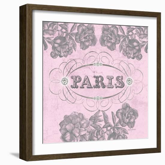 A Pretty and Pink Paris-Morgan Yamada-Framed Art Print