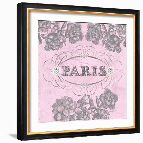 A Pretty and Pink Paris-Morgan Yamada-Framed Art Print