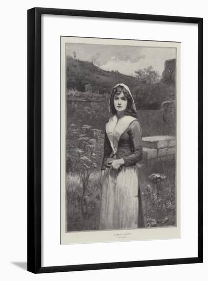 A Pretty Puritan-null-Framed Giclee Print