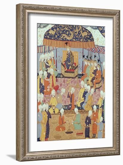 A Princely Reception-null-Framed Giclee Print