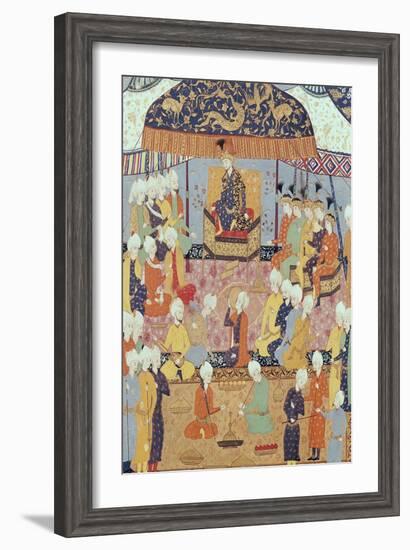 A Princely Reception-null-Framed Giclee Print