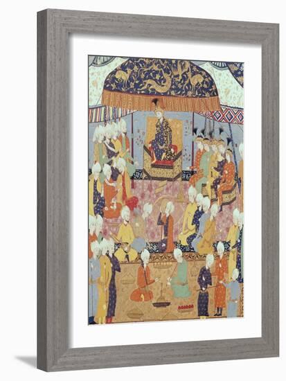 A Princely Reception-null-Framed Giclee Print