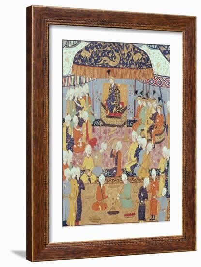 A Princely Reception-null-Framed Giclee Print