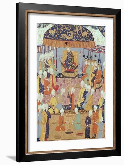 A Princely Reception-null-Framed Giclee Print