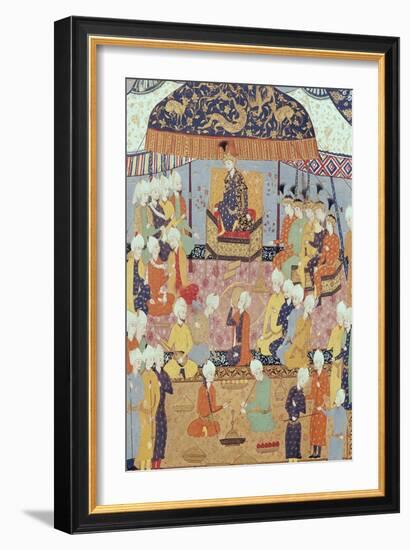 A Princely Reception-null-Framed Giclee Print