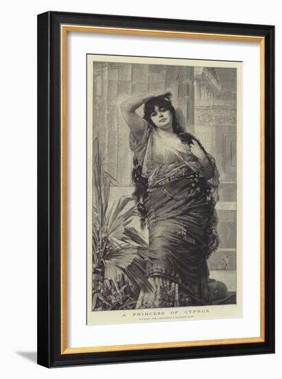 A Princess of Cyprus-Nathaniel Sichel-Framed Giclee Print