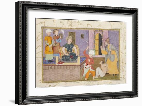 A Prisoner Is Brought to Justice, C.1610-null-Framed Giclee Print