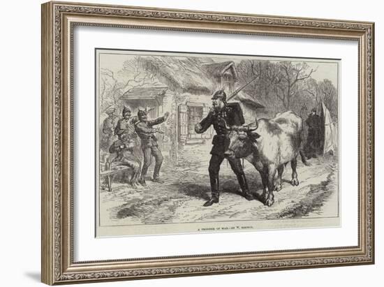 A Prisoner of War-William 'Crimea' Simpson-Framed Giclee Print