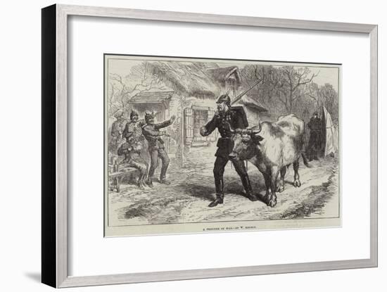 A Prisoner of War-William 'Crimea' Simpson-Framed Giclee Print