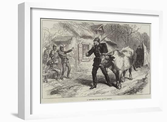 A Prisoner of War-William 'Crimea' Simpson-Framed Giclee Print