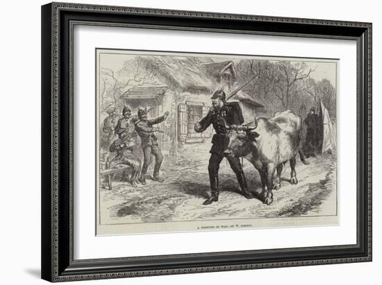 A Prisoner of War-William 'Crimea' Simpson-Framed Giclee Print