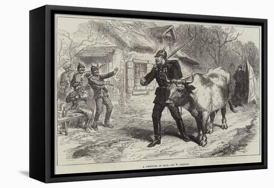 A Prisoner of War-William 'Crimea' Simpson-Framed Premier Image Canvas