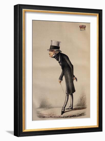 A Priviledged Person-Carlo Pellegrini-Framed Giclee Print