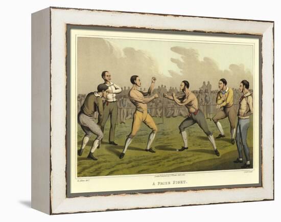 A Prize Fight-Henry Thomas Alken-Framed Premier Image Canvas