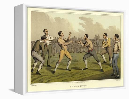 A Prize Fight-Henry Thomas Alken-Framed Premier Image Canvas