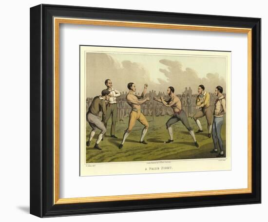 A Prize Fight-Henry Thomas Alken-Framed Giclee Print