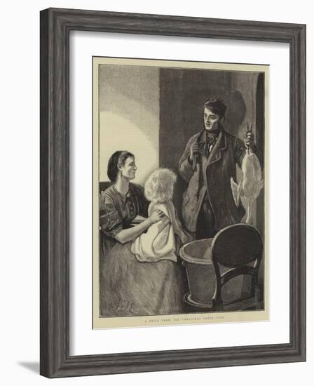 A Prize from the Christmas Goose Club-Sir James Dromgole Linton-Framed Giclee Print