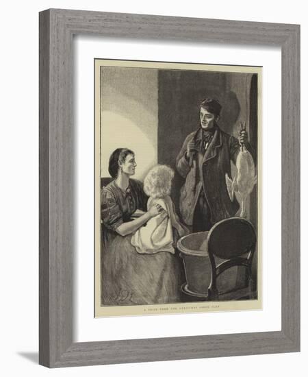 A Prize from the Christmas Goose Club-Sir James Dromgole Linton-Framed Giclee Print