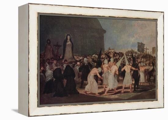 A Procession of Flagellants', 1812-1819 (1939)-Francisco Goya-Framed Premier Image Canvas