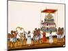 A Procession, Possibly for Muharram in South India, from Thanjavur, India-null-Mounted Giclee Print