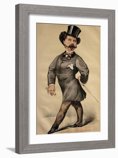 A Professor of Strong Languages-Alfred Thompson-Framed Giclee Print