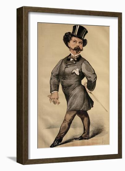 A Professor of Strong Languages-Alfred Thompson-Framed Giclee Print