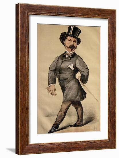 A Professor of Strong Languages-Alfred Thompson-Framed Giclee Print
