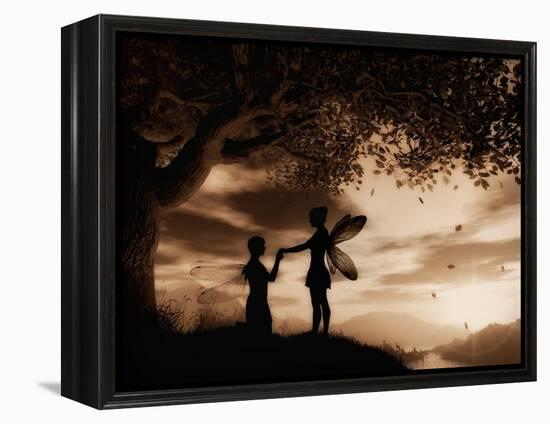 A Promise-Julie Fain-Framed Stretched Canvas