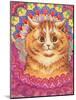 A Psychotic Cat-Louis Wain-Mounted Giclee Print