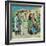 A Pueblo Well Scene (Oil on Canvas)-Walter Ufer-Framed Giclee Print