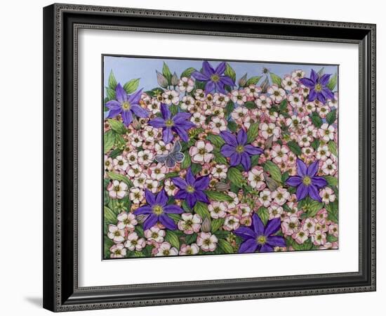 A Purple Patch, 2011-Pat Scott-Framed Giclee Print