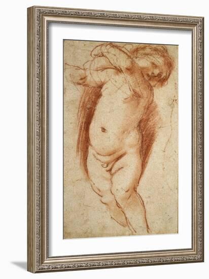 A Putto, 1620 - 1624-Guercino-Framed Giclee Print