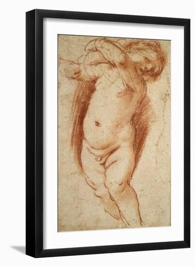 A Putto, 1620 - 1624-Guercino-Framed Giclee Print