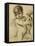 A Putto with a Vase-Guercino (Giovanni Francesco Barbieri)-Framed Premier Image Canvas