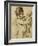 A Putto with a Vase-Guercino (Giovanni Francesco Barbieri)-Framed Giclee Print